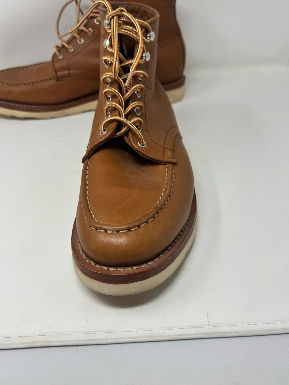 Thursday boot company Men's Tan Leather Chukka Boots - work SZ 12.5 preowned